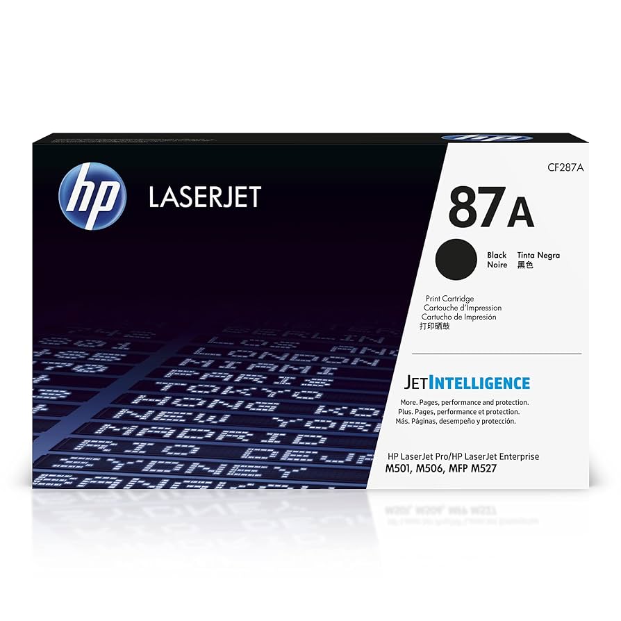 その他 HP CF287A BK 9000 3 Amazon.com: HP 87A Black Toner Cartridge | Works with HP